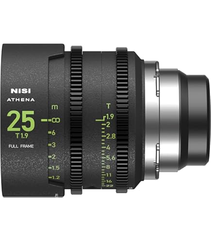 Amazon.com : NiSi, Athena Prime 85mm T1.9 Full Frame Cinema Lens