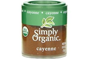 Simply Organic Mini Organic Ground Cayenne 15 g (Pack of 6)