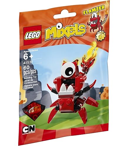 ミライグリッシュ　フルセット Amazon.com: LEGO Mixels 41576 Spinza Building Kit (60 Piece