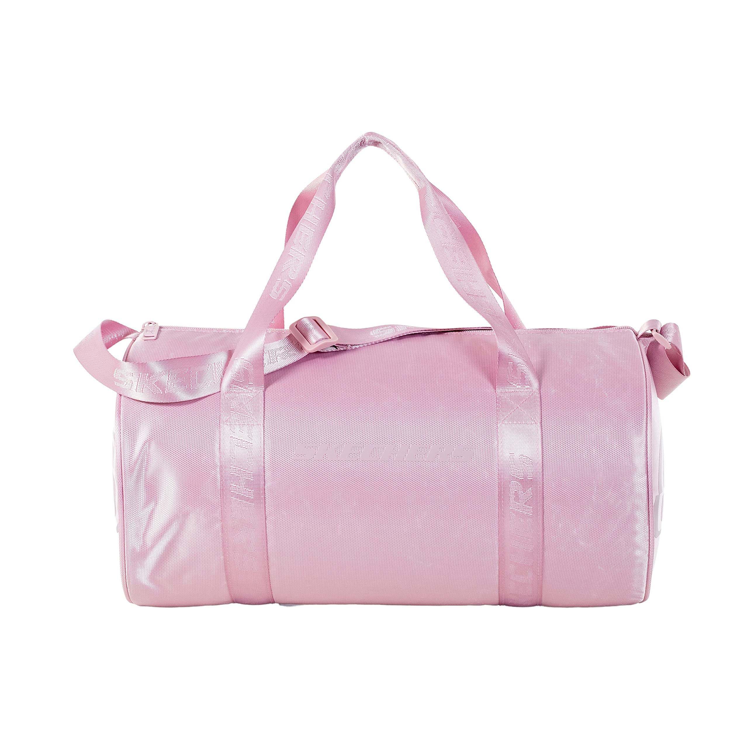 Skechers Men's and Women's Small Locker Duffle Bag, One Size, Light Pink