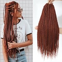 Amazon.com : Xtrend 8 Packs 18 Inch Box Braids Crochet Hair 144 ...