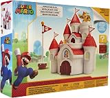 Nintendo Super Mario Deluxe Mushroom Kingdom Castle Playset with Bowser Figure view 8