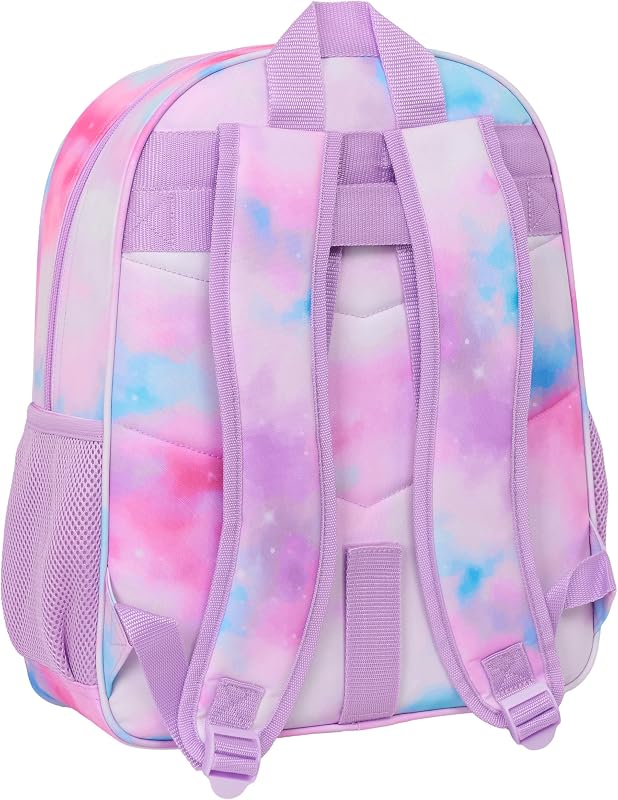 K-POP Demon Hunters - ARTISTA - Mochila escolar de rapaz, mochila infantil, adaptável ao carrinho, ideal para crianças em idade escolar, confortável e versátil, resistência, 32x12x38 cm