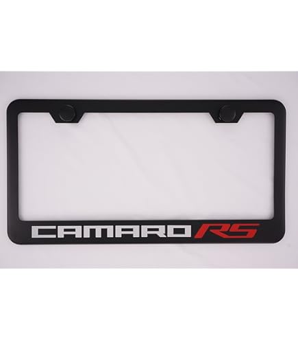 Au-tomotive Gold Inc. Officially Licensed UV Print Logo On Black Polycarbonate License Plate Frame For Toyota