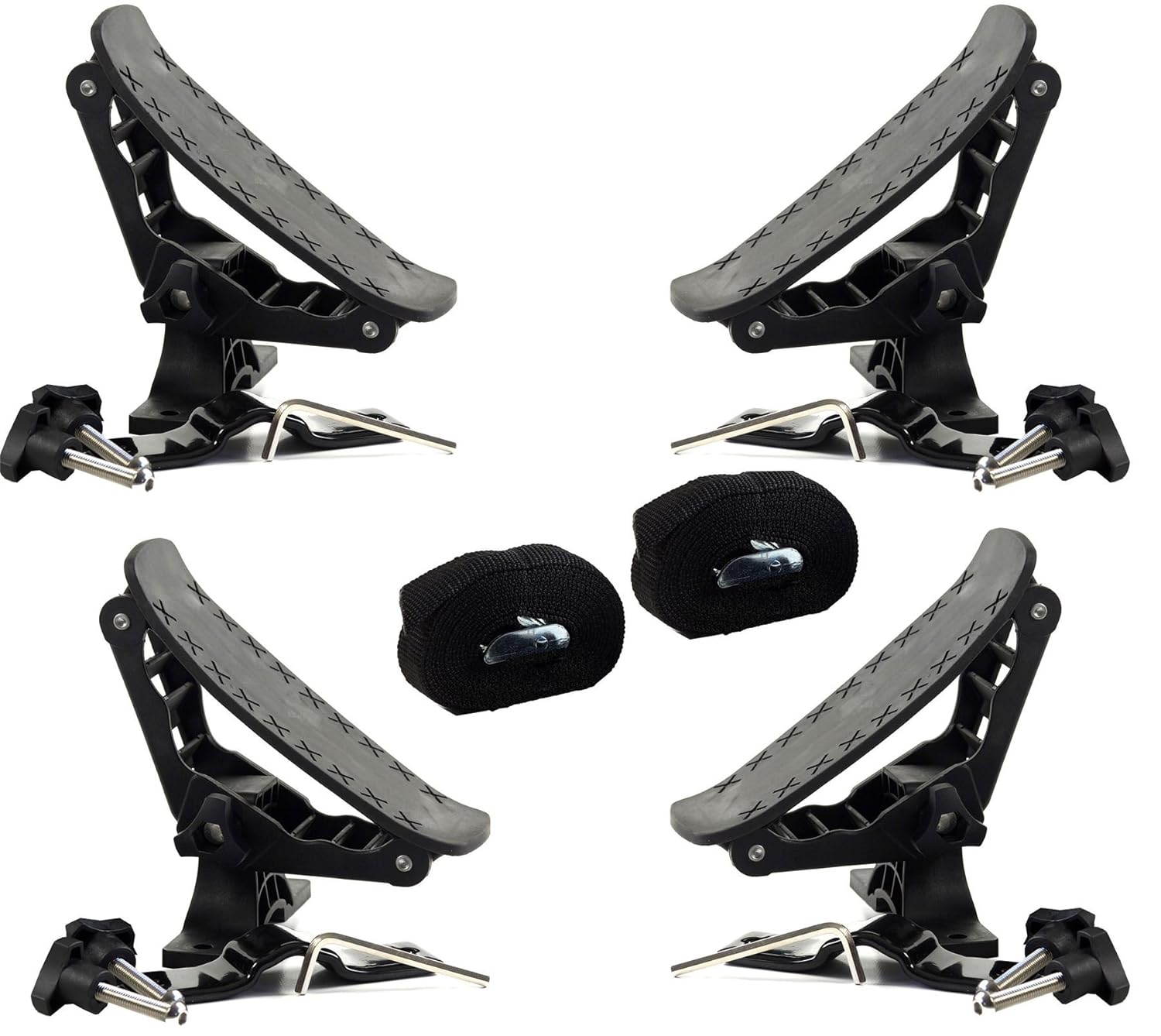 RUK Combi Rack  Tie Downs Canoe  Kayak Roof Rack Supports