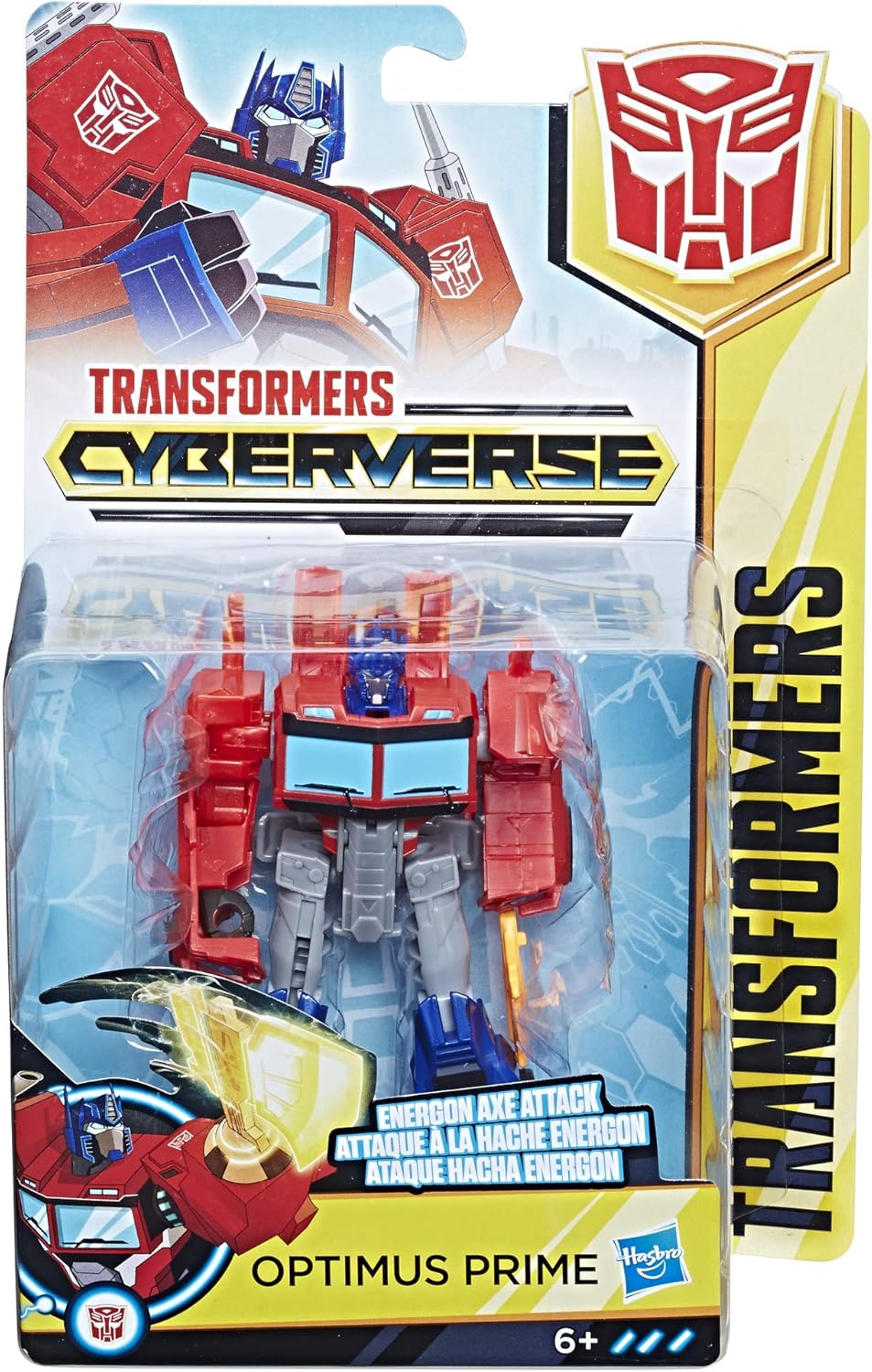 transformers cyberverse warrior optimus prime
