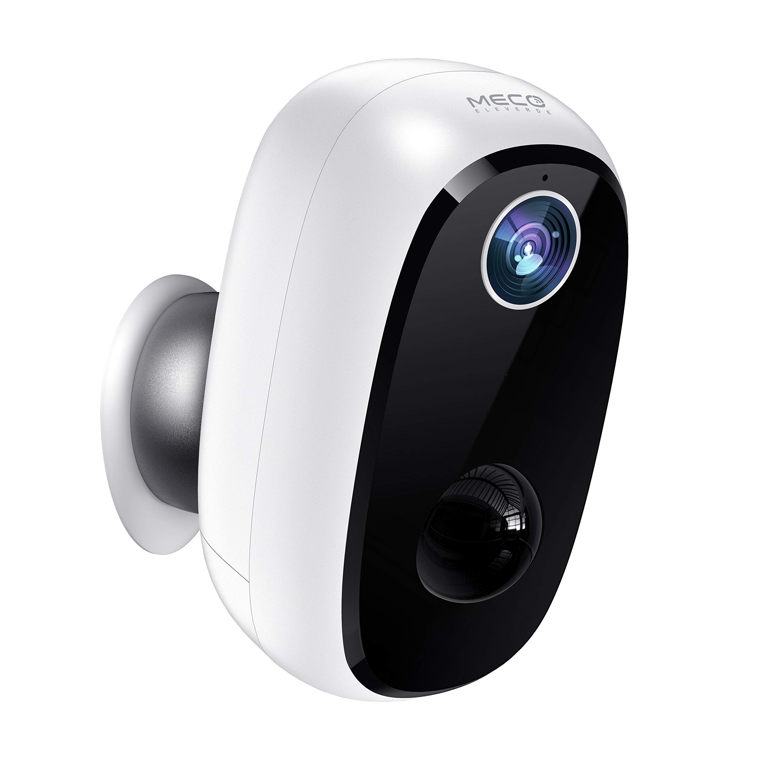 Wireless Outdoor Security Camera, MECO 1080P Rechargeable Battery WiFi