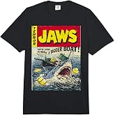 Jaws Pulp Attack Comic Cover Comfort Colors Adult Heavyweight T-Shirt