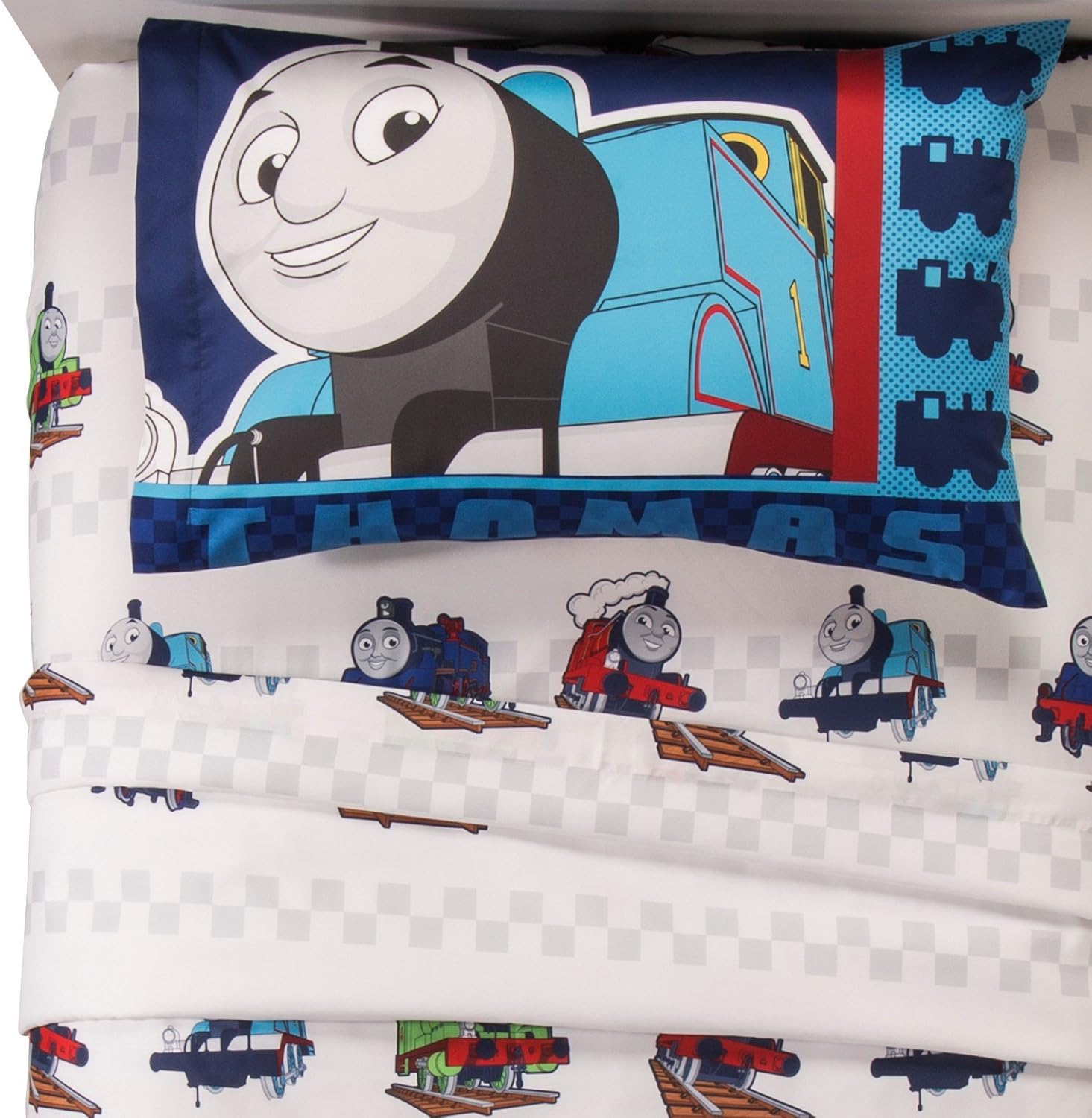 Amazon Com Franco Thomas The Tank Engine Twin Comforter And Sheet