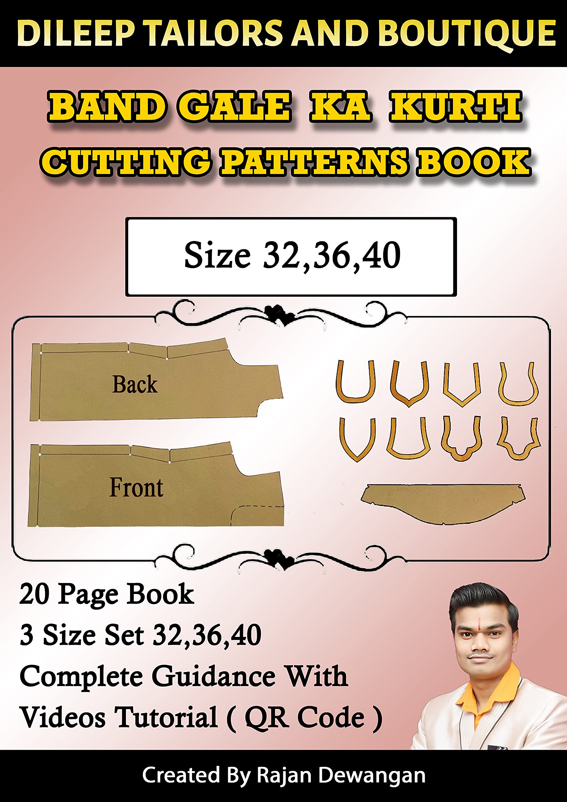 Dileep Tailors Band Gala Kurti Paper