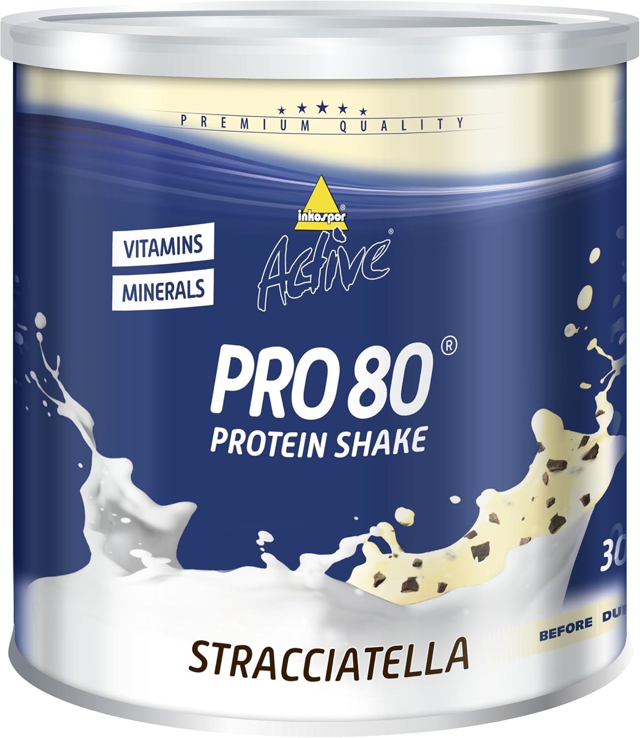 Inkospor Active Pro 80 Protein Shake, Stracciatela, 750g Dose: Amazon.de: Drogerie & Körperpflege