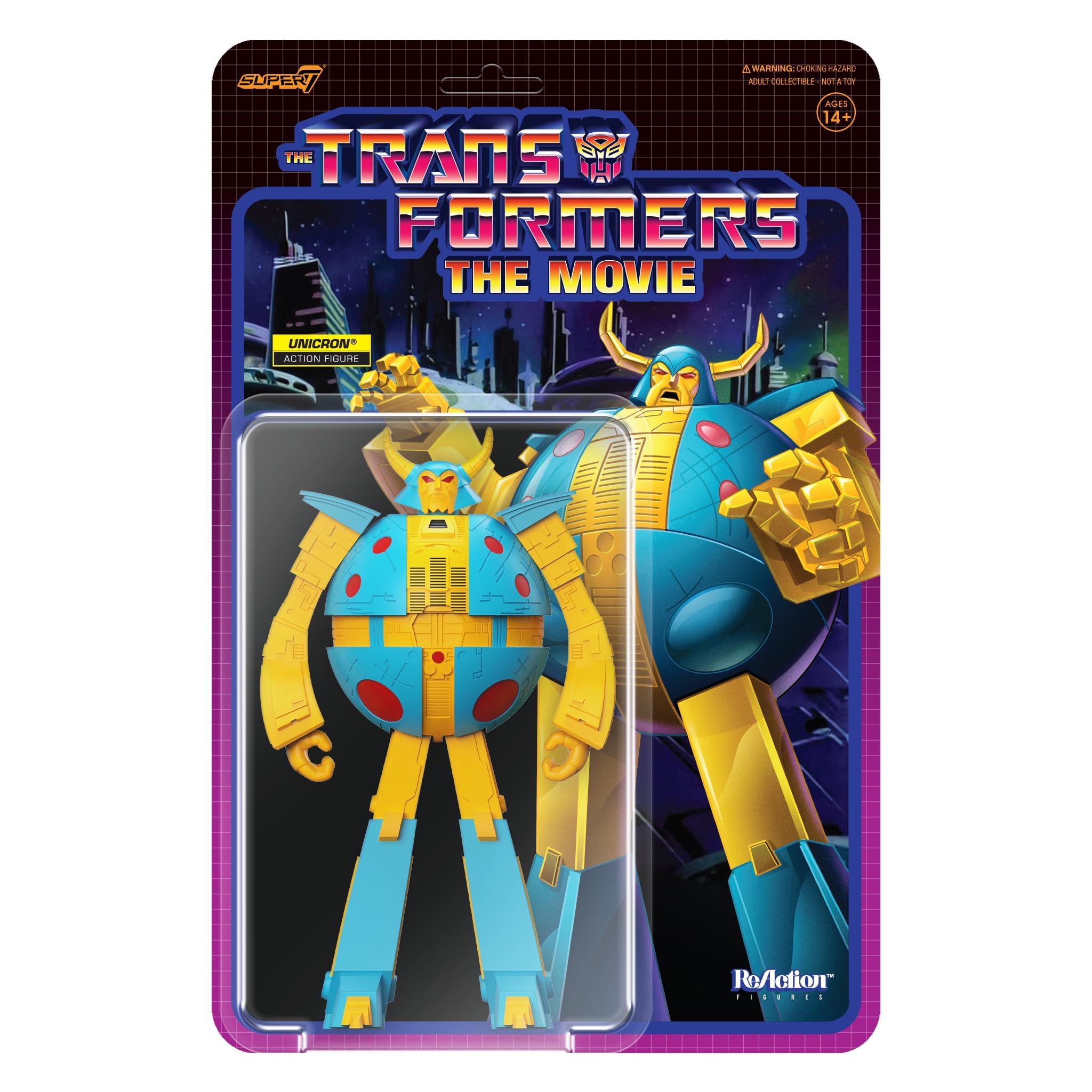 SUPER7 - Transformers ReAction Figures Wave 6 Unicron (Original Toy Prototype)