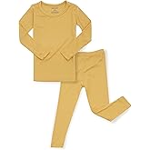 AVAUMA Baby Boys Girls Pajama Set Kids Toddler Snug fit Ribbed Sleepwear pjs for Daily Life Style