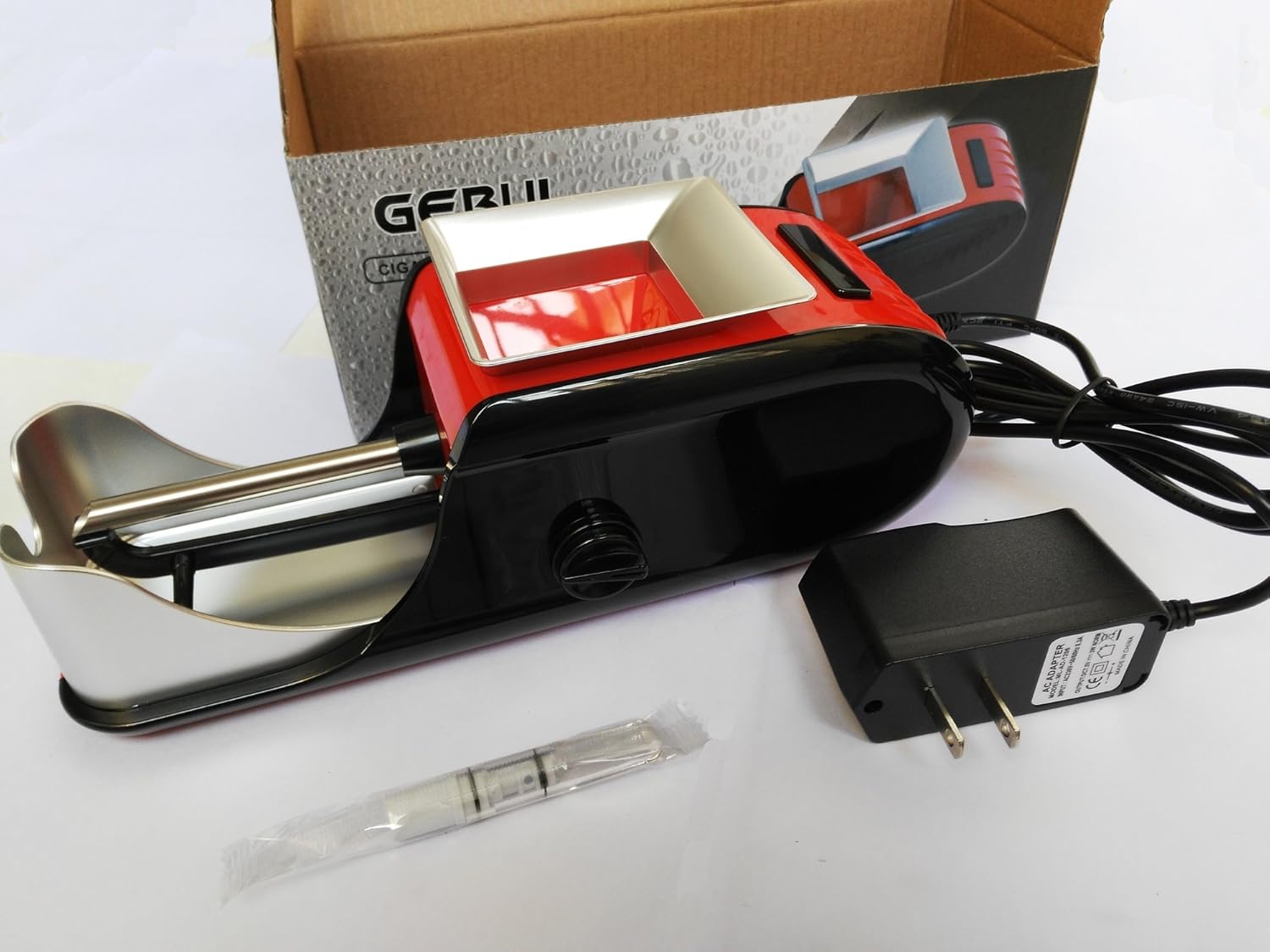 CAM GERUI Máquina Eléctrica Para Rellenar Tubos DeTabaco Entubar Montar Cigarrillos Nueva