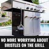 Grillaholics Bristle Free BBQ Brush – Safe Grill Cleaning No Metal Bristles view 6