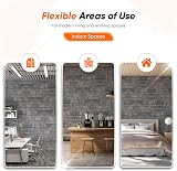 IZODEKOR 3D Stone Effect Wall Panels Pack of 10 53 sq ft Natural Look view 8