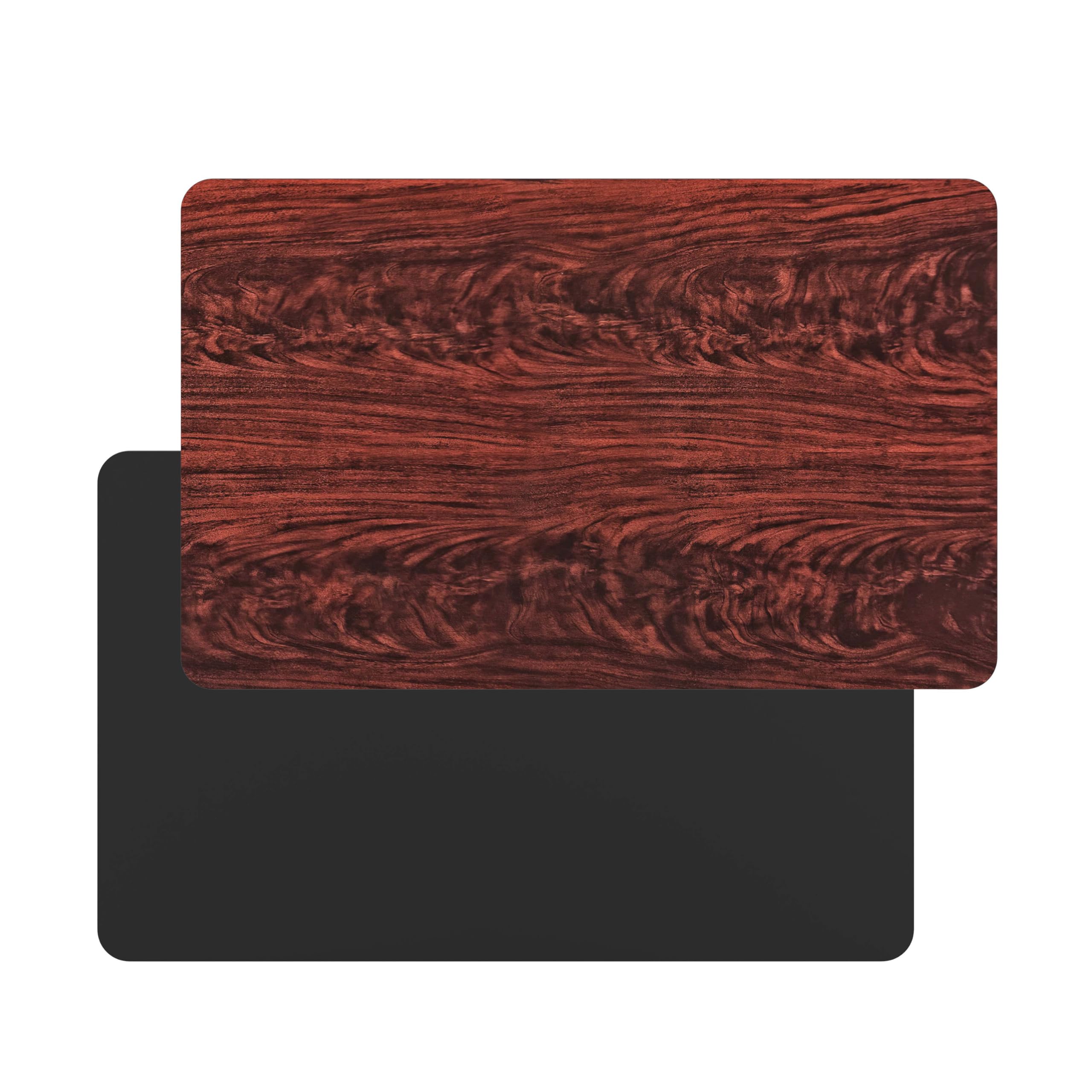 Photo 1 of *USED*
Flash Furniture Glenbrook 30'' x 48'' Rectangular Table Top with Black or Mahogany Reversible Laminate Top