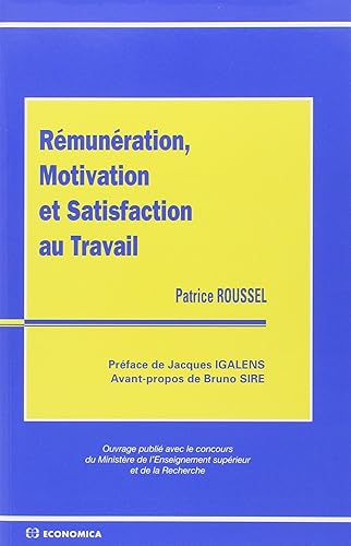 Download Rémunération, motivation et satisfaction au travail PDF