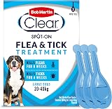 Bob Martin Clear Spot On Large Dogs 20-40kg 3 Pips Flea Tick