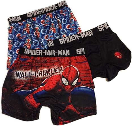 ropa interior de spiderman
