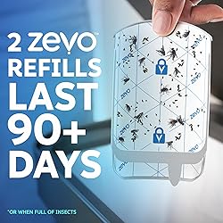 Zevo MAX Flying Insect Trap, Fly Trap Captures