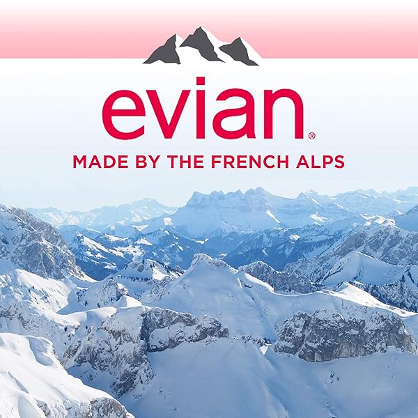 EVIAN NATURAL SPRING WATER, 330 ML (11.15 FL OZ) BOTTLES, 24 PACK