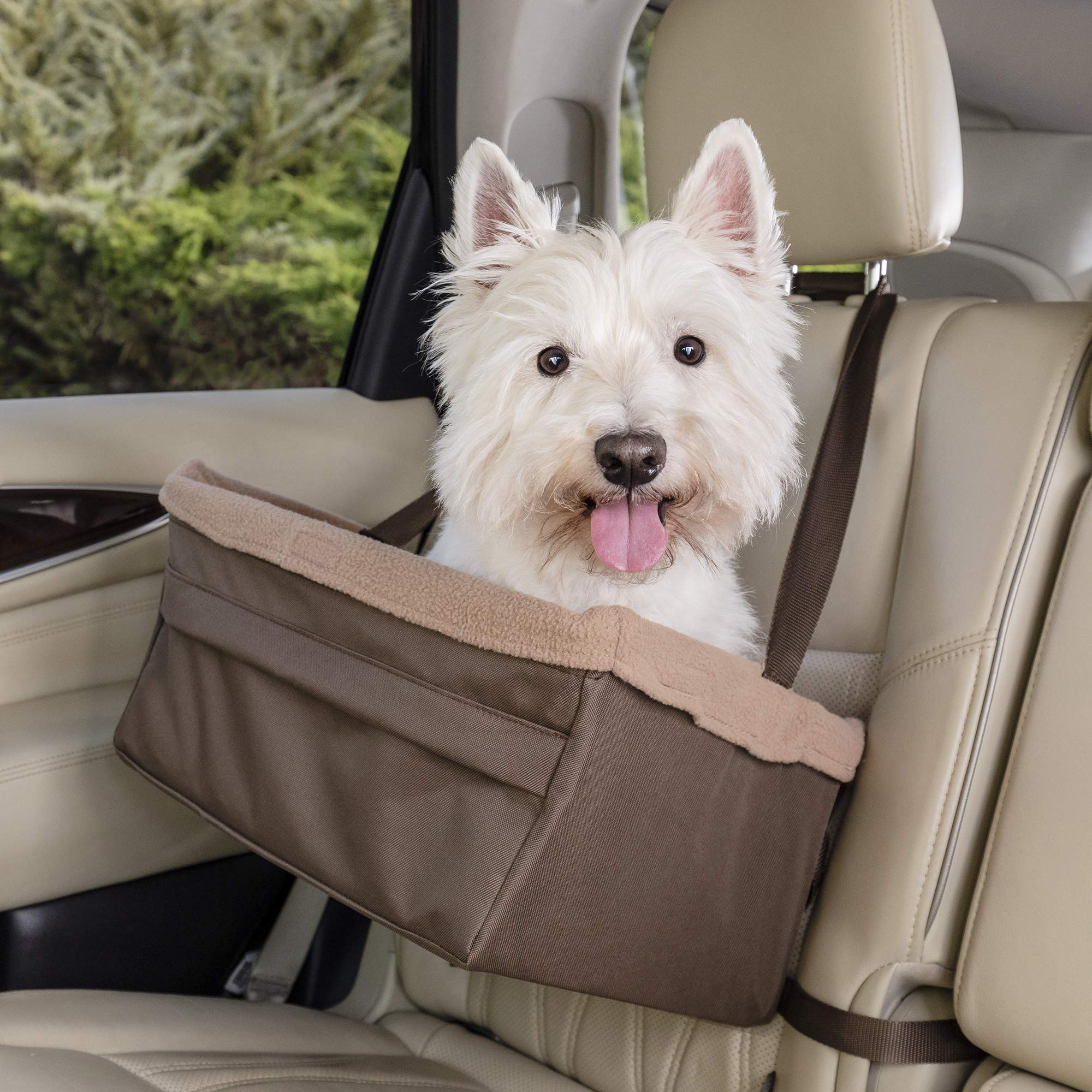 PetSafe Solvit Tagalong Pet Booster Seat, Dog Booster Seat for Cars, Trucks and SUVs