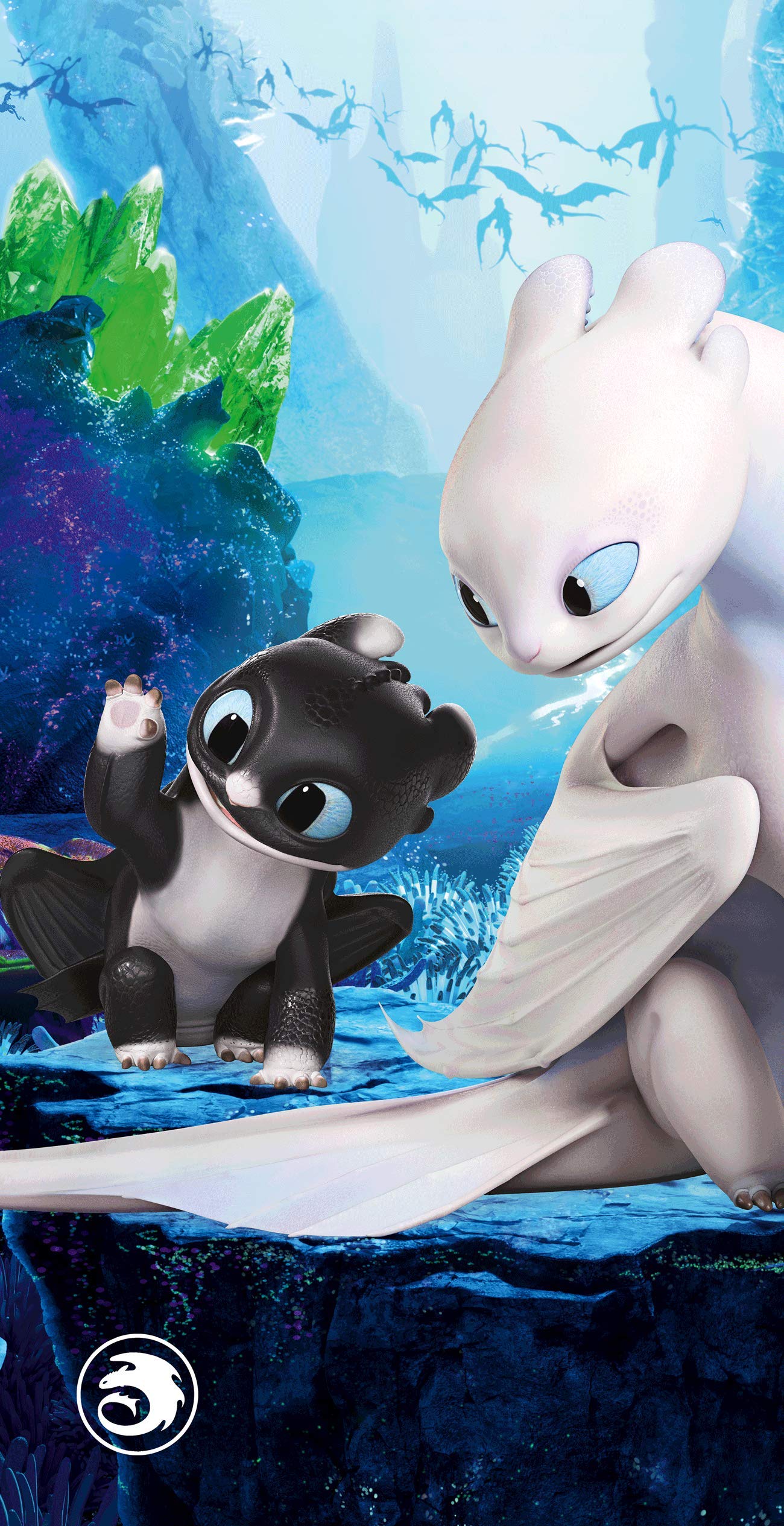 Jerry Fabrics How to Train Your Dragon Towel, Bath Towel with Daylight and Baby Dart, 70 x 140 cm, 100% Cotton