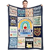 Teacher Appreciation Gifts for Women Ideas - Teachers Gifts for Men - Male Teacher Appreciation Gift - End of Year/Back to School Presents for Teachers Christmas Retired Birthday Blanket 50"X60"