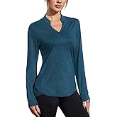 COOrun Long Sleeve Workout Tops for Women Yoga Athletic Casual Tops Gym Running Breathable Shirt Quick Dry