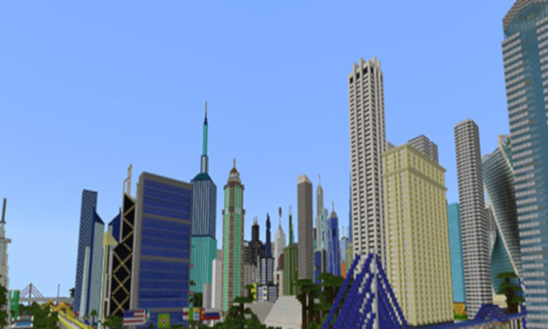 Dubai MEGAPOLIS Map For Minecraft PE: Amazon.com.br 