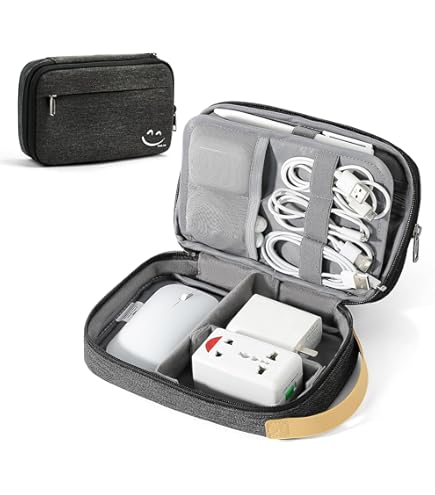 Custodia Cavi Viaggio Impermeabile Doppio Strato - Organizer Elettronica
