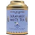 Sancha Tea Boutique, Chamomile White Tea, Peony White Tea, Organic Darjeeling White Tea, Richest in Antioxidants, 25 Tea Bags