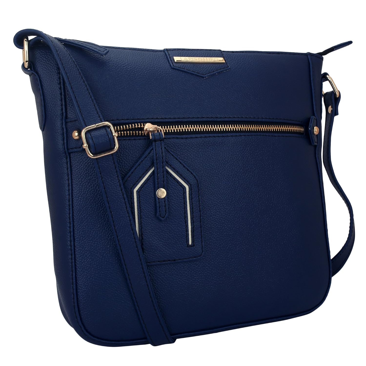 lapis o lupo alpine women sling bag (blue)