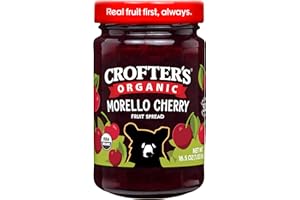 Crofter's Organic Family Size Premium Morello Cherry Spread