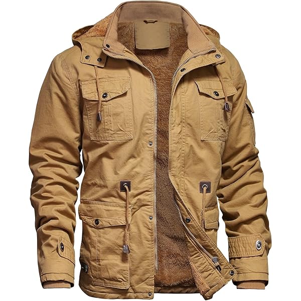 Amazon.com: Khaki Military Style M-65 Field Jacket 8254 Size Large