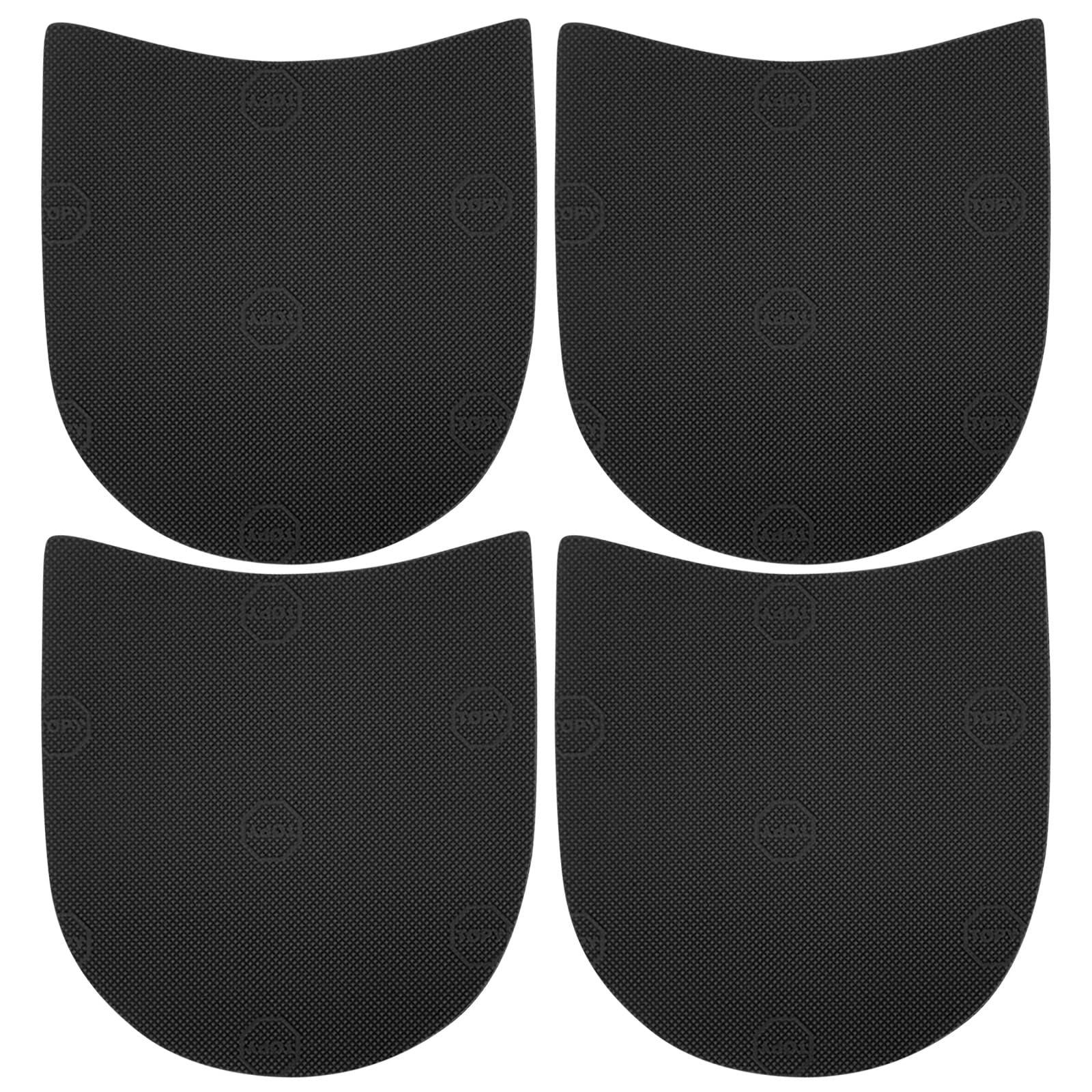 Photo 1 of 1 Pairs Cuttable Rubber Heel Replacement - Anti-Slip,0.35mm Thick Shoe Repair Pads for Women & Men Boots,Universal Boot Heel Repair Solution