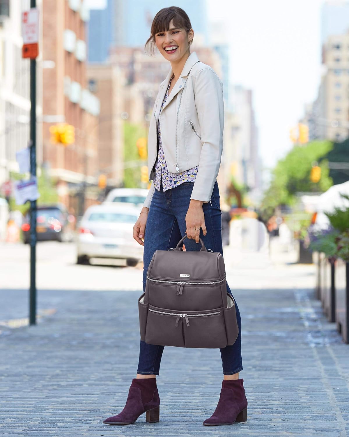 skip hop flatiron diaper bag