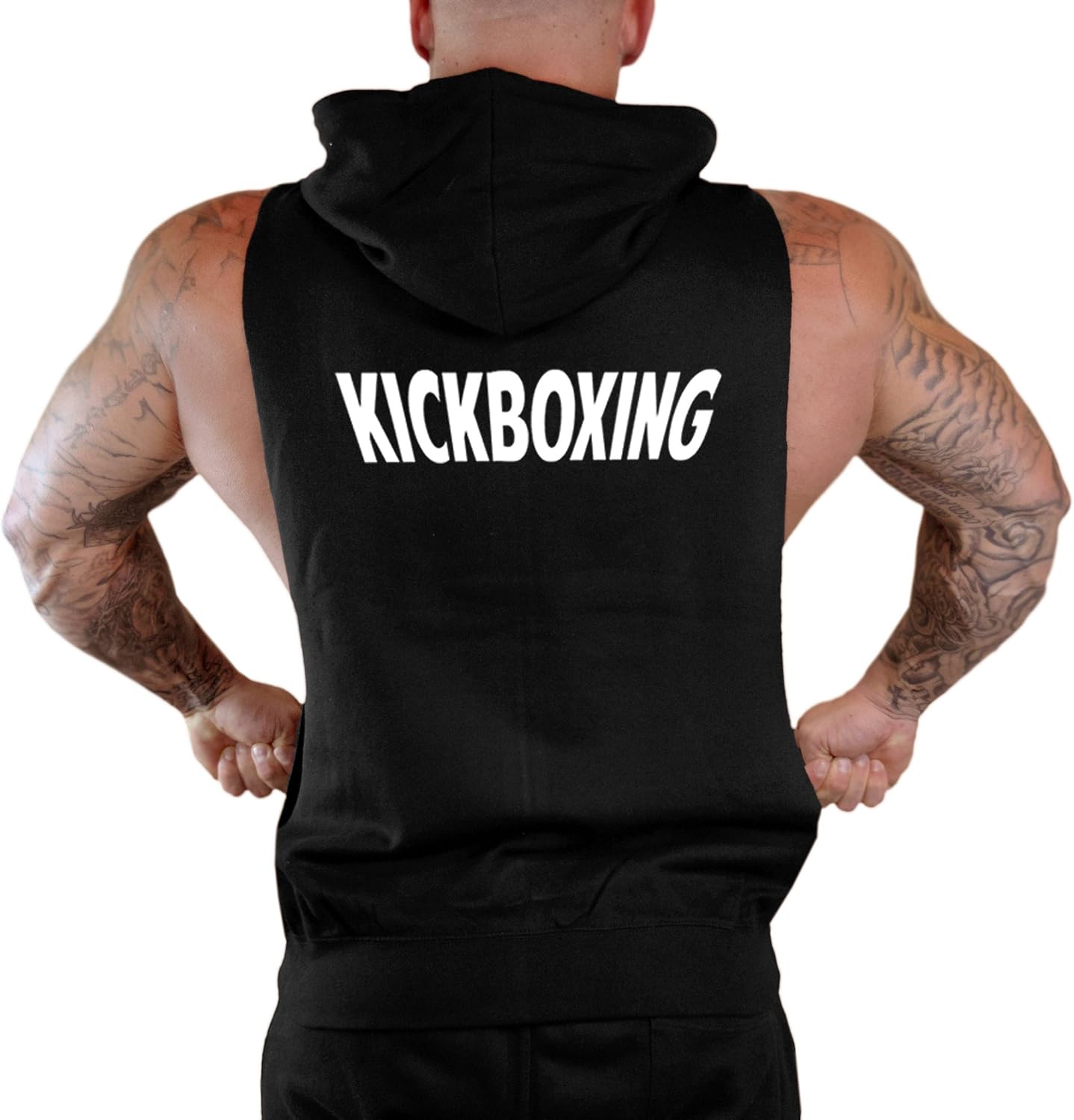 interstate apparel sleeveless hoodie