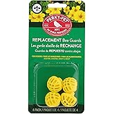 Perky-Pet Replacement Bee Guards for Hummingbird Feeders, 4-Pack | Compatible with Models 203CPBN, 203CPBR, 204CP-4, 403CP, Outdoor Bird Feeder Accessories