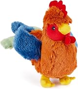 Zappi Co Cockerel Plush Toy 12-15cm Soft Cuddly Farmyard Friend