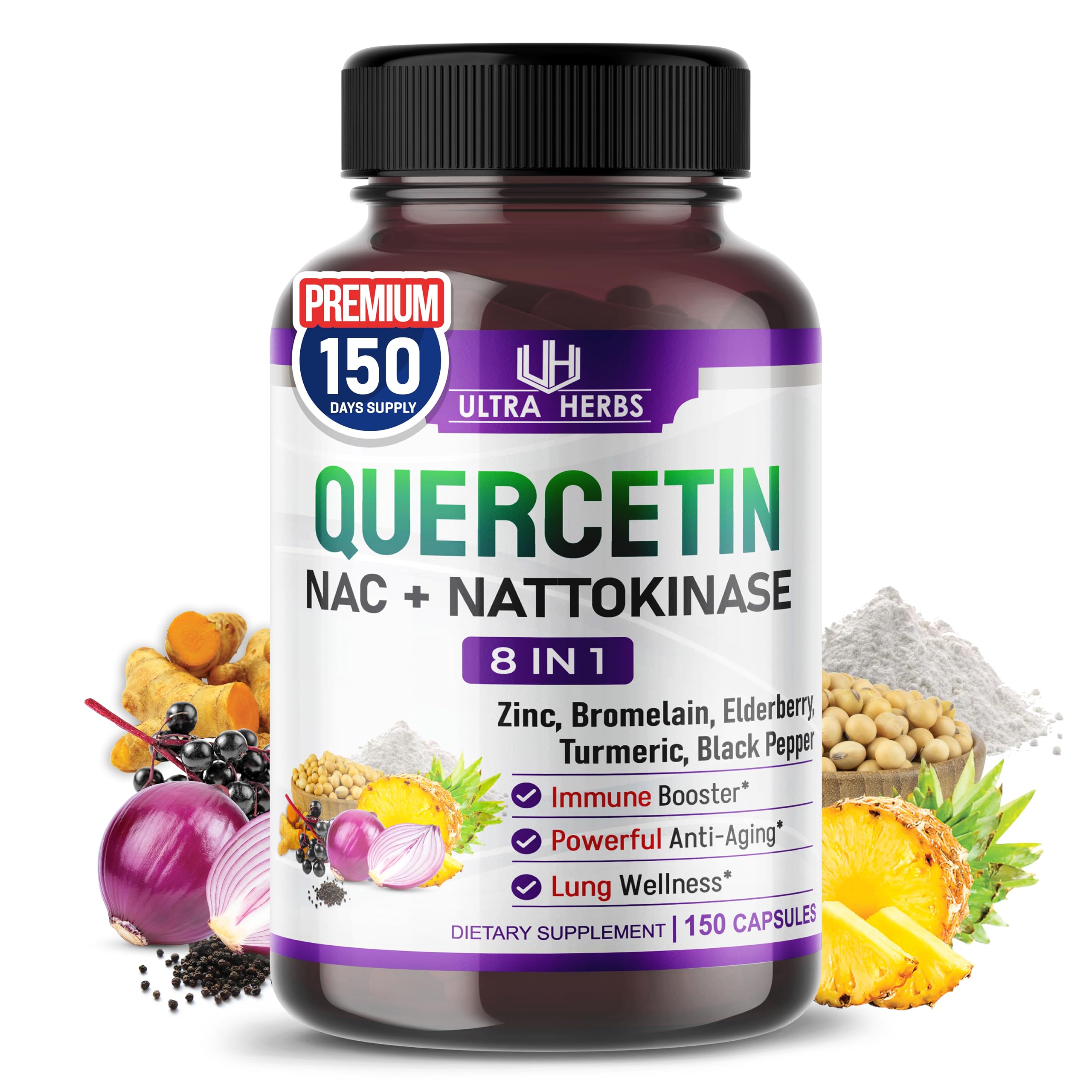 Quercetin NAC + Nattokinase