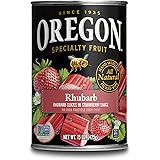 Oregon Fruit Rhubarb in Strawberry Sauce, 15 oz (Pack of 4)