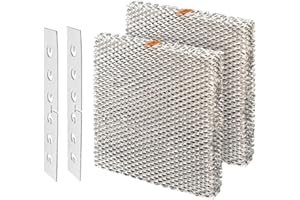 Aliveair 10 Replacement Humidifier Water Panel Evaporator Compatible with Aprilaire H510EZ1A 4793 Humidifier Filter or 500 500A 500M 558 110 220 9 1/2" x 9 3/4" x 1 5/8" 2-Pack
