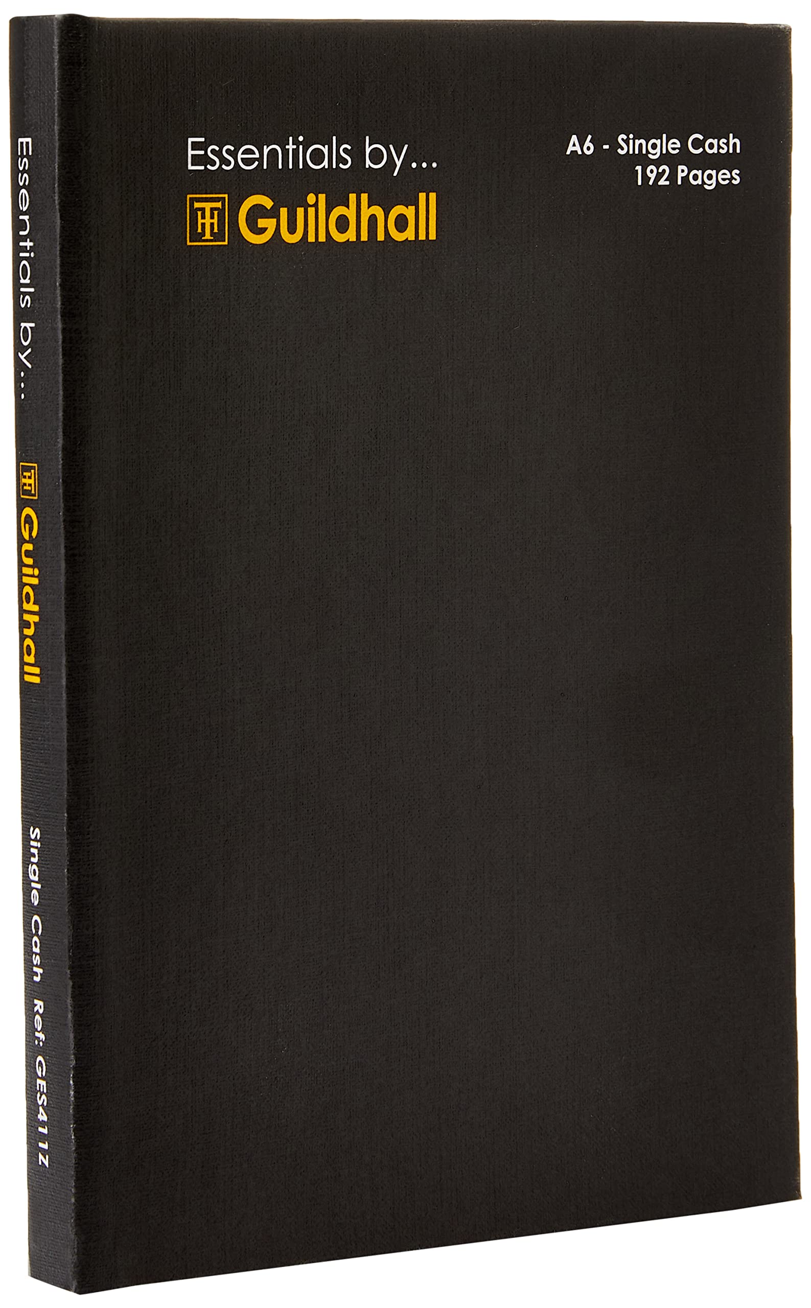 Exacompta - Ref GES411Z - Guildhall - Essentials Single Cash Account Book, A6, 148 x 105mm, 192 Pages of 80gsm Pre-Printed Paper - Receipts, Expenses, Summaries