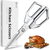 Plys Kitchen Scissors for Food All Purpose Cooking Shears | All Metal difficult to break, Sharp Blade for home Tasks