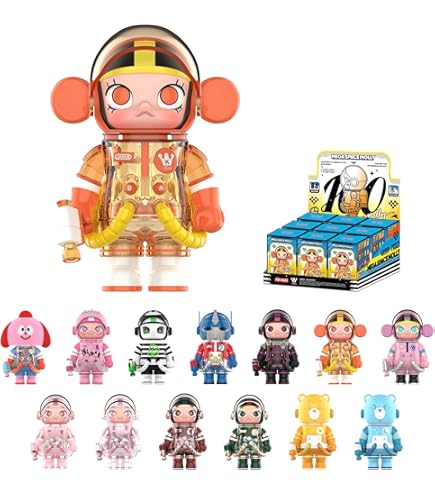Amazon.com: POP MART MEGA Space Molly 100% 2-B Blind Box Figures
