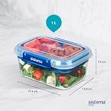 Sistema TO GO Stax 1 L Leakproof Food Storage Containers 3 Pack view 5