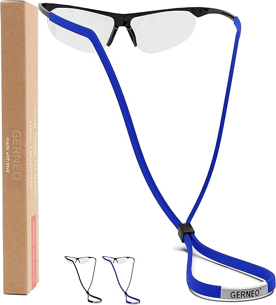 Gativs 6er Set Brillenbänder - Verstellbare Sportbrillenhalter Für Herren & Damen