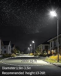 Ofuray Solar Street Lights Outdoor, 15W